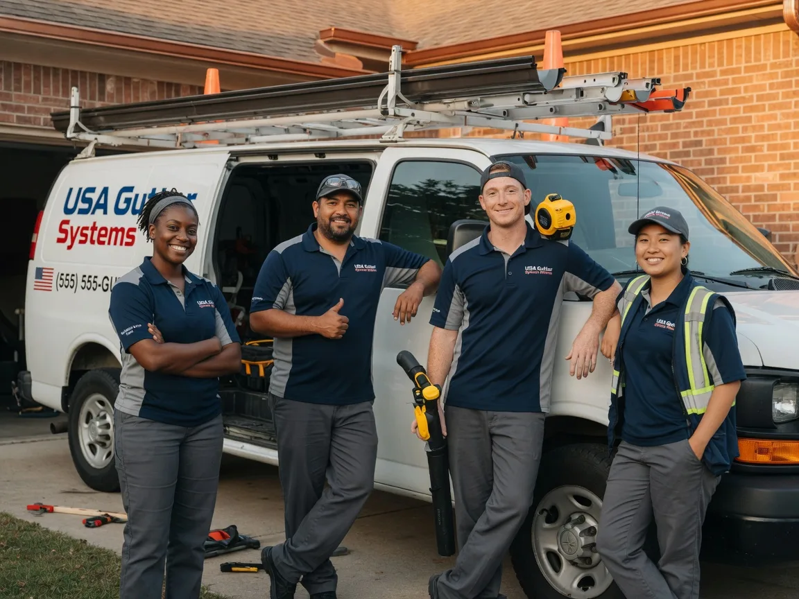 Gutter Installation company in Harshaw, WI